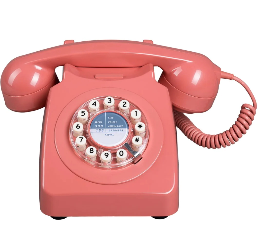 Retro 746 Telefon in Terracotta