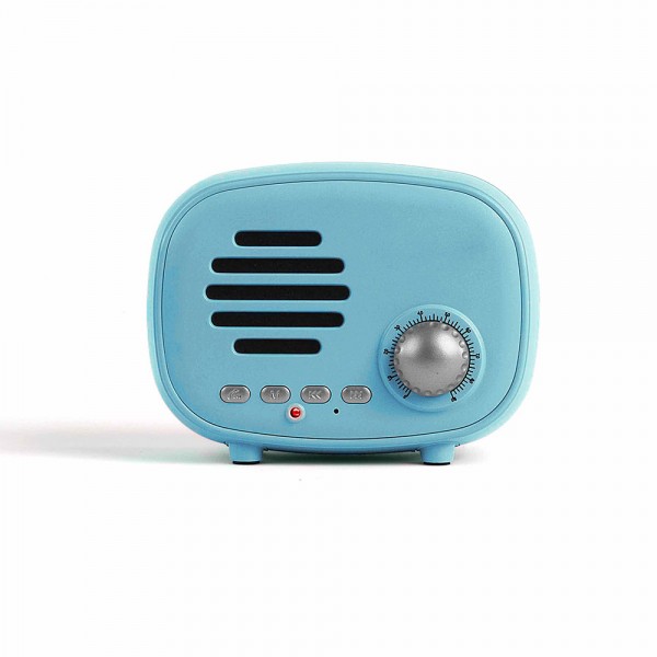 2in1 Bluetooth®-fähiger Lautsprecher blau/weiss